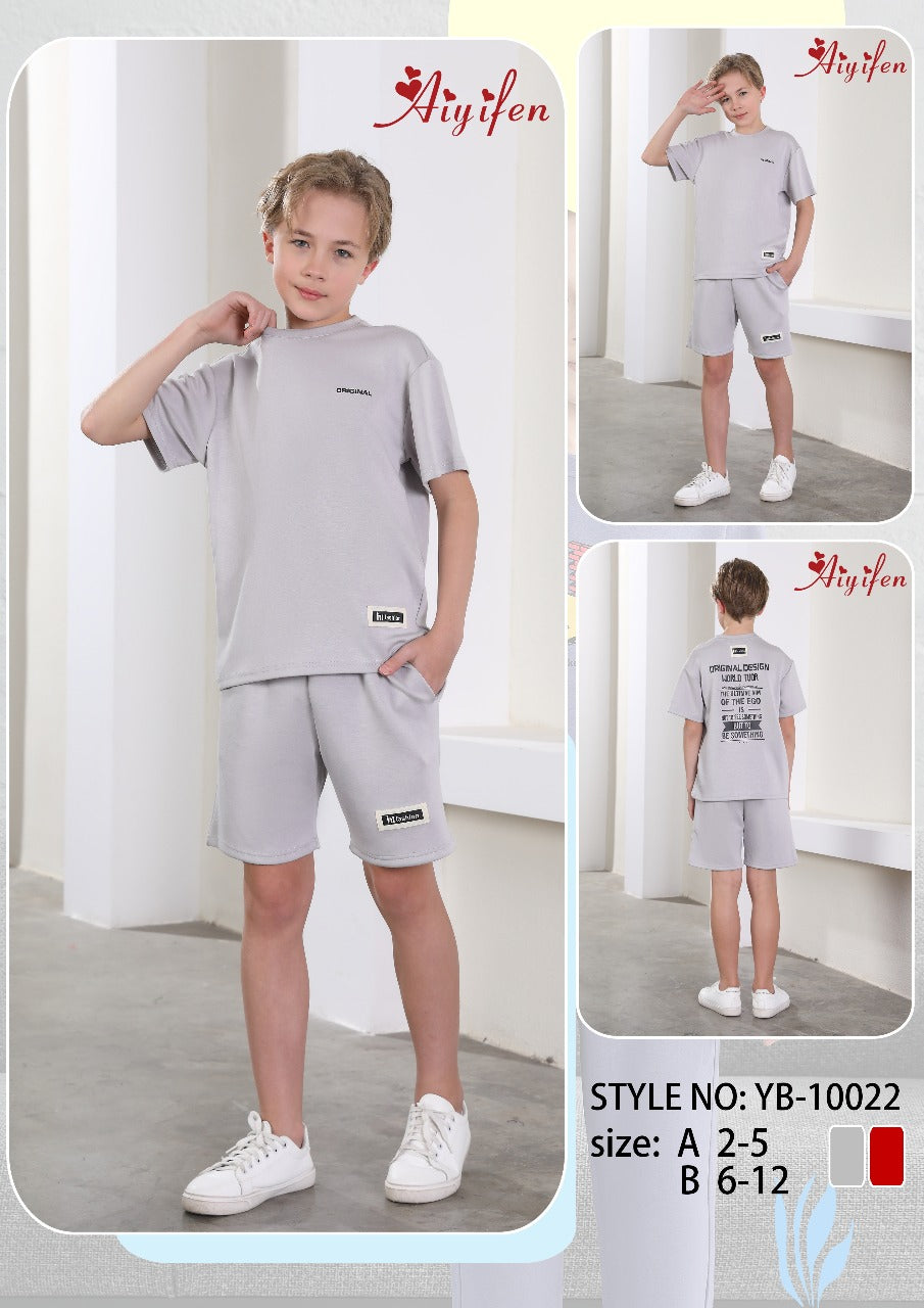 Boys' summer shorts set