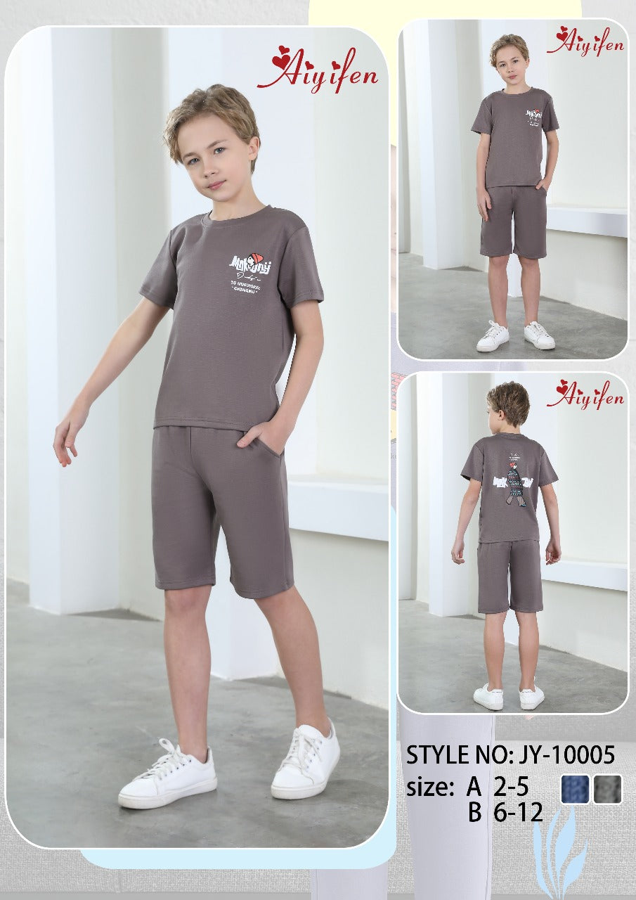 Boys' summer shorts set