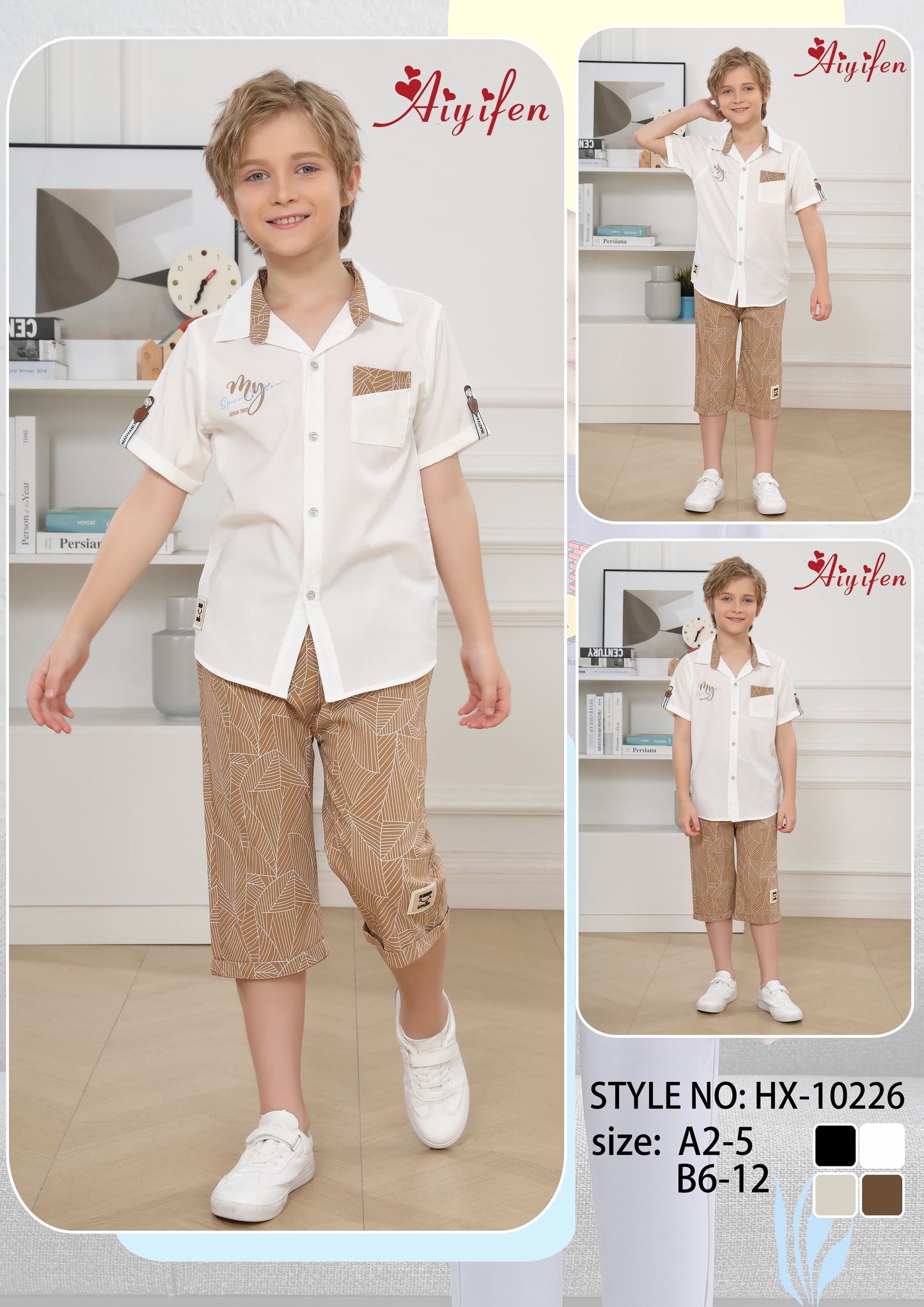 Boys summer set shorts