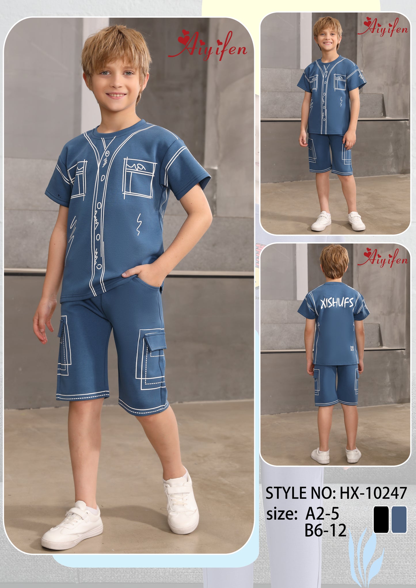 Boys summer set shorts