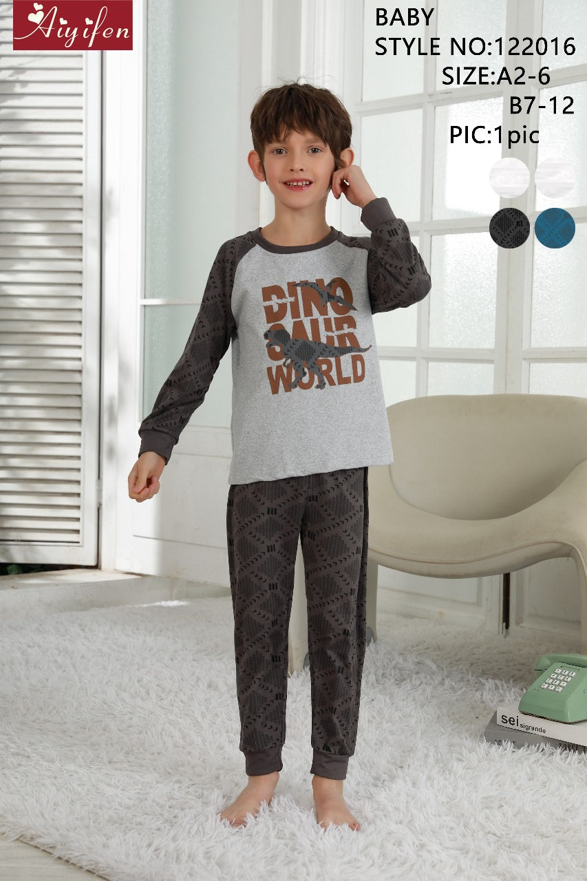 Boys velvet pajamas