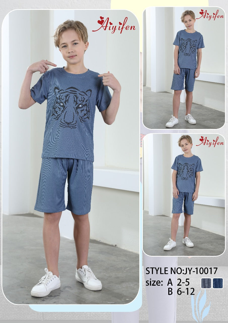 Boys' summer shorts set
