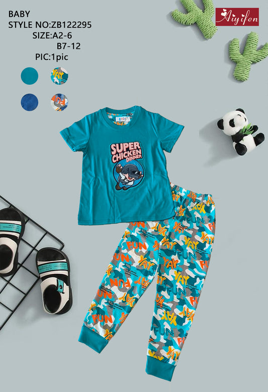Boys Summer Cotton Paijama