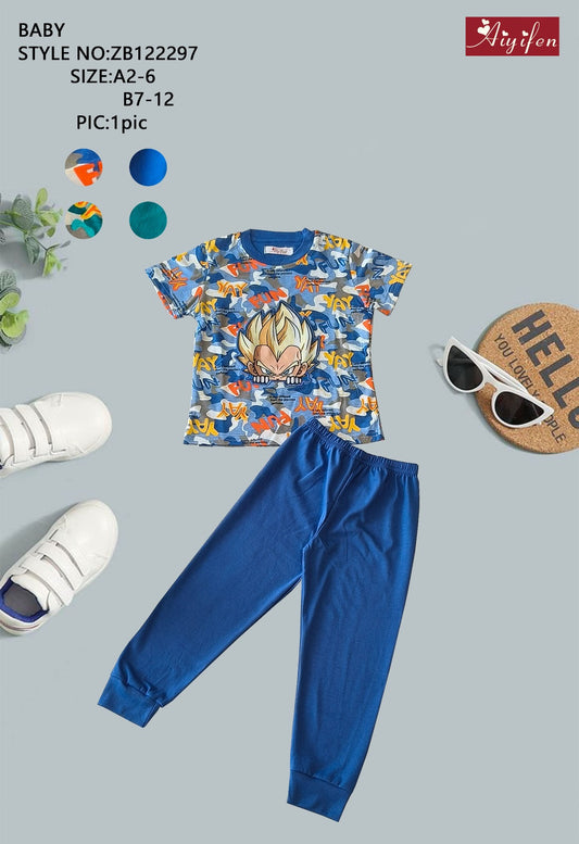 Boys Summer Cotton Paijama