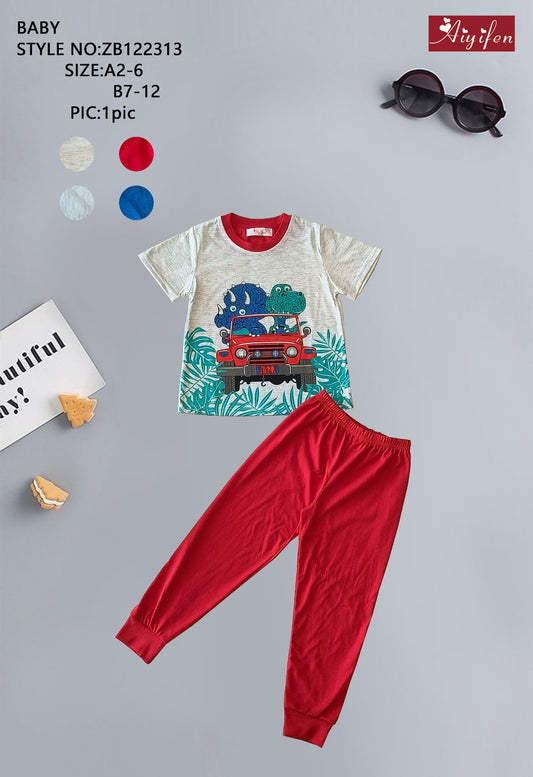 Boys Summer Cotton Paijama
