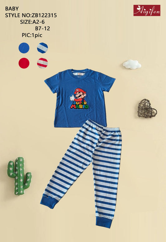 Boys Summer Cotton Paijama