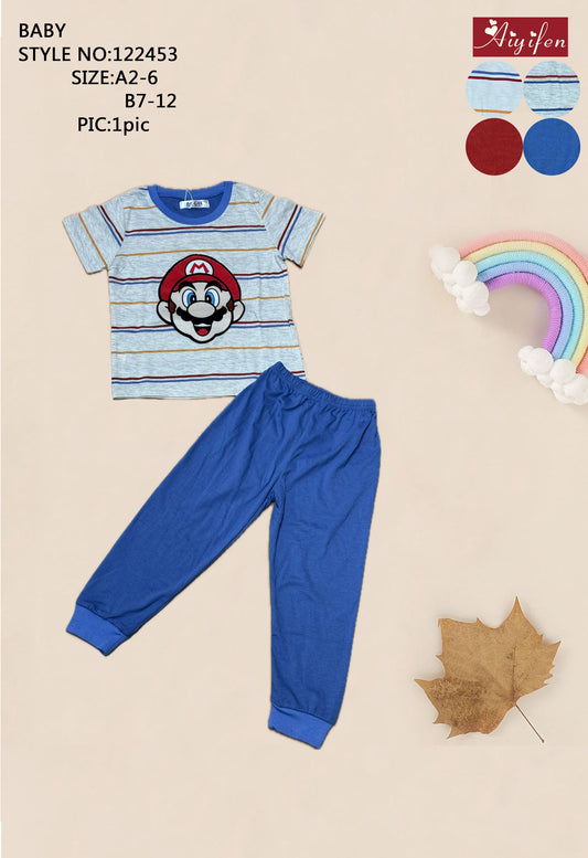 Boys Summer Cotton Paijama