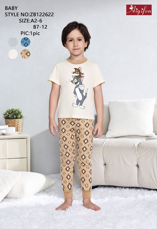 Boys Summer Cotton Paijama
