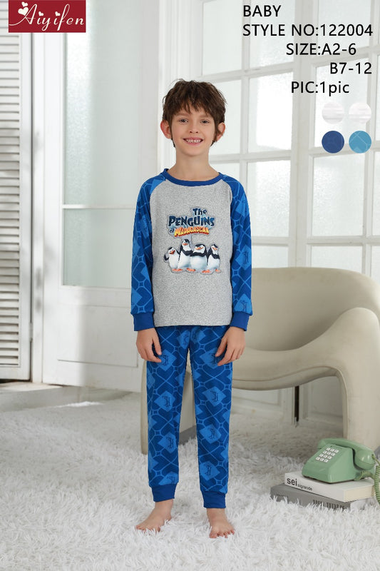 Boys velvet pajamas