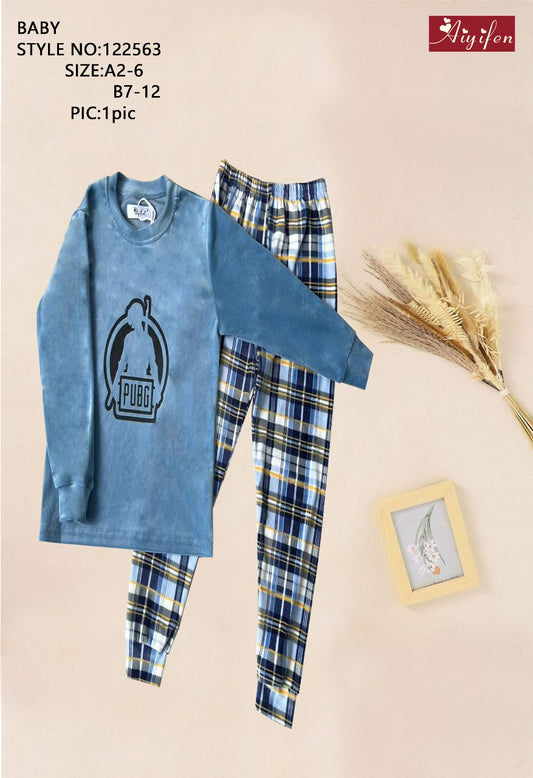 Boys velvet pajamas